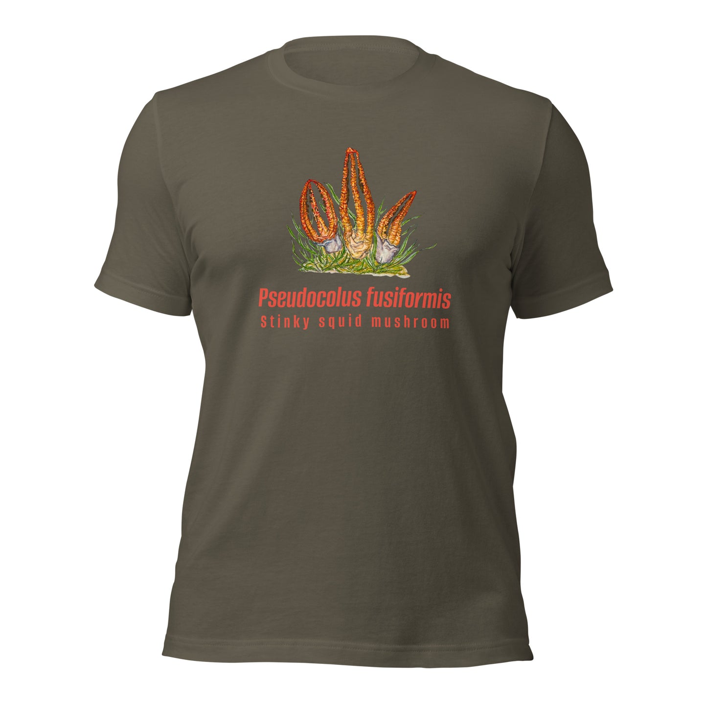 Stinky squid mushroom Unisex T-shirt
