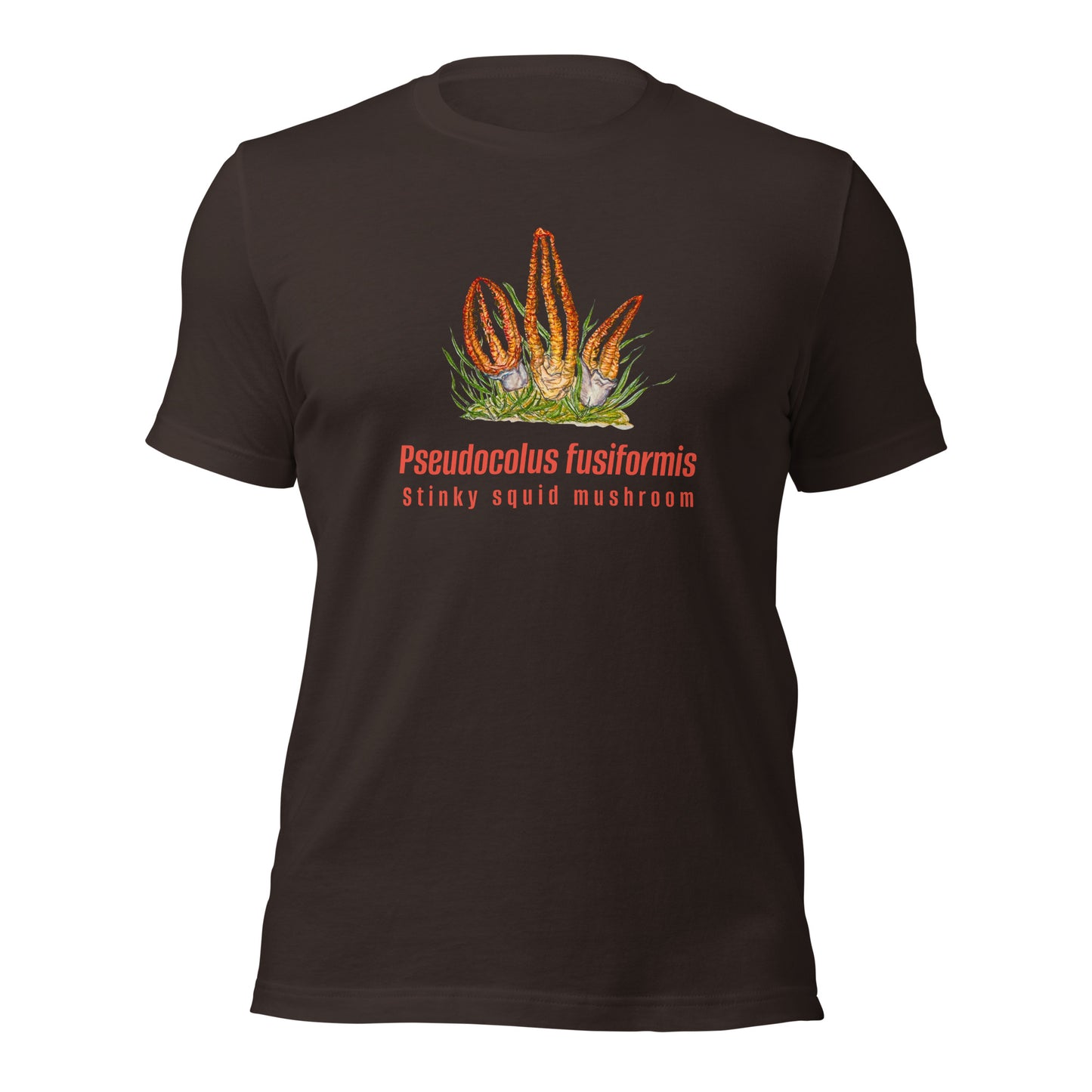 Stinky squid mushroom Unisex T-shirt