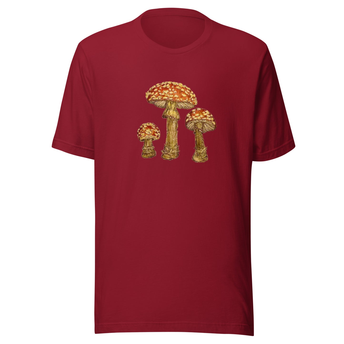 Peach fly agaric - Amanita persicina Unisex tee