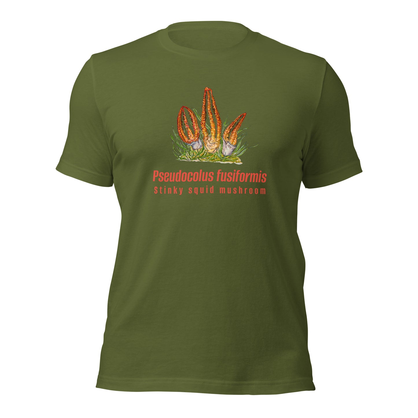 Stinky squid mushroom Unisex T-shirt
