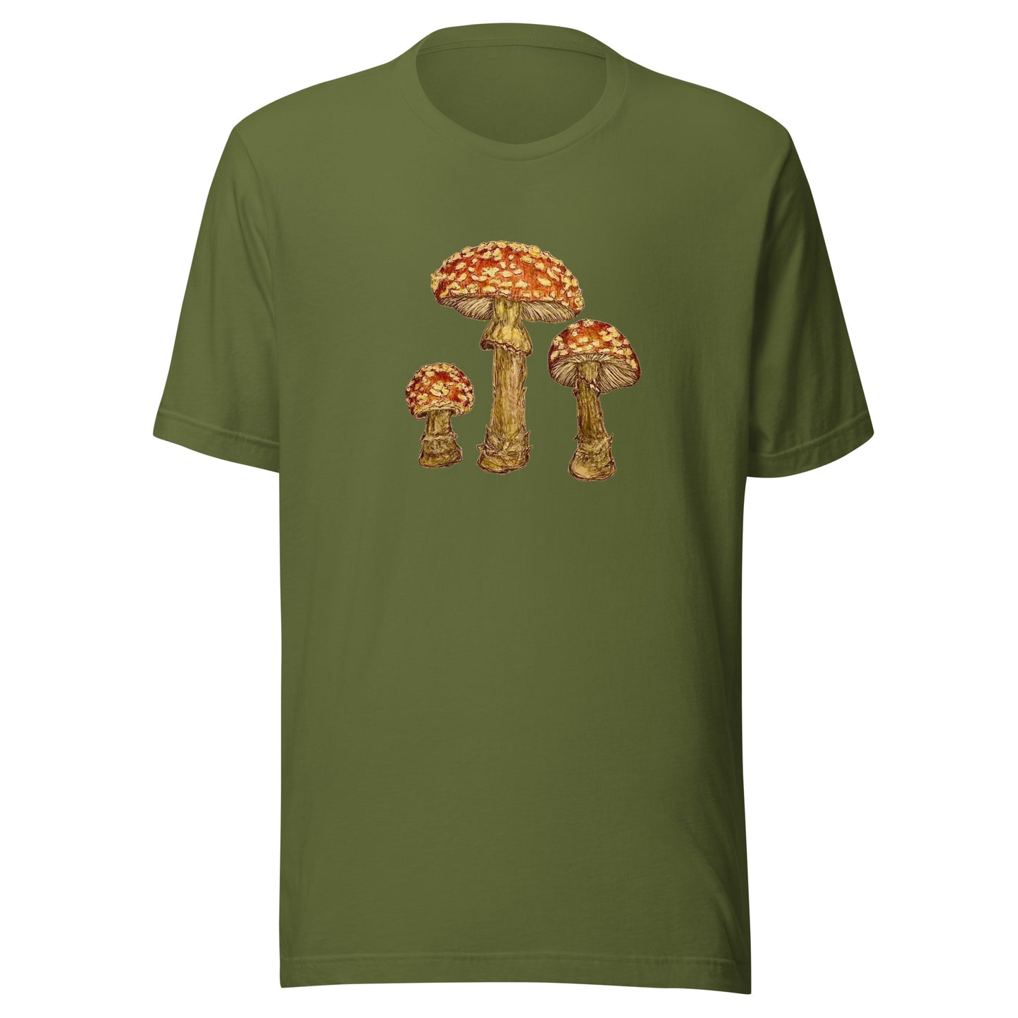 Peach fly agaric - Amanita persicina Unisex tee