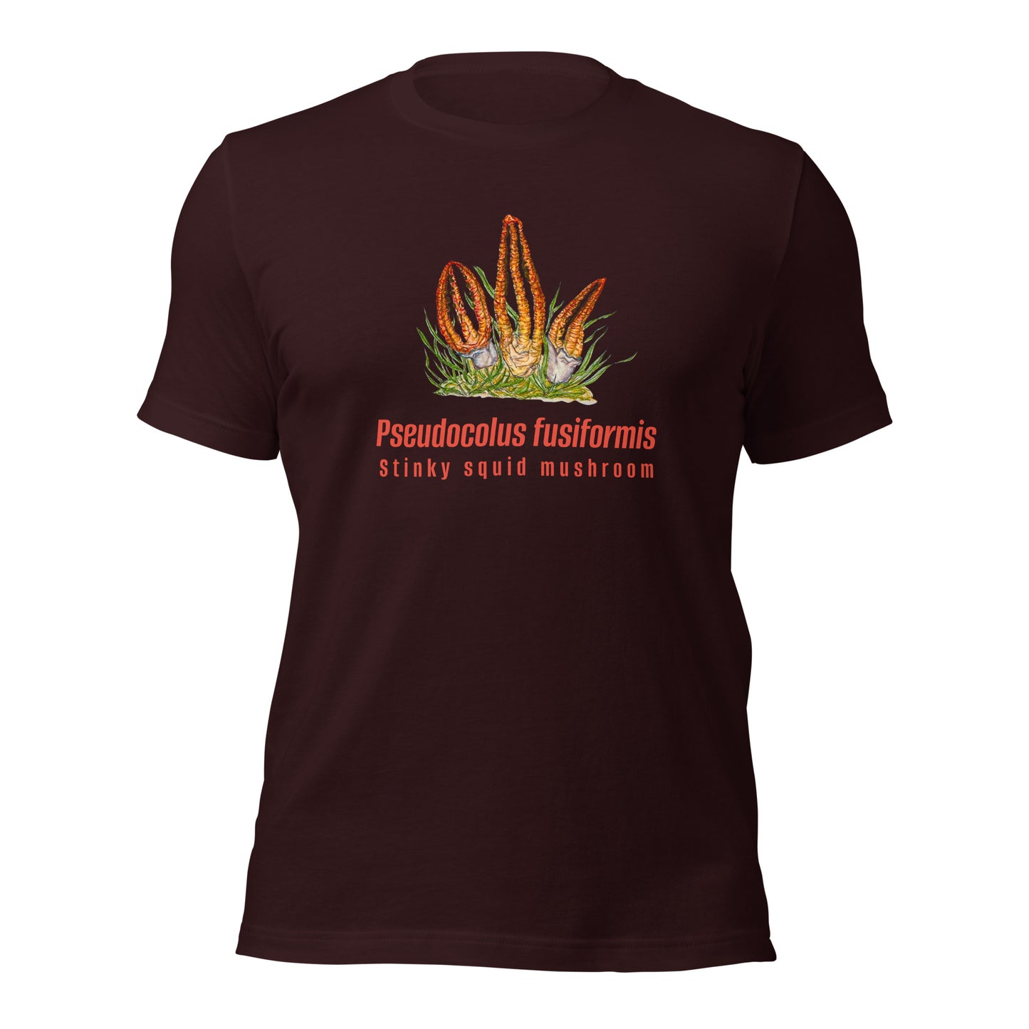 Stinky squid mushroom Unisex T-shirt