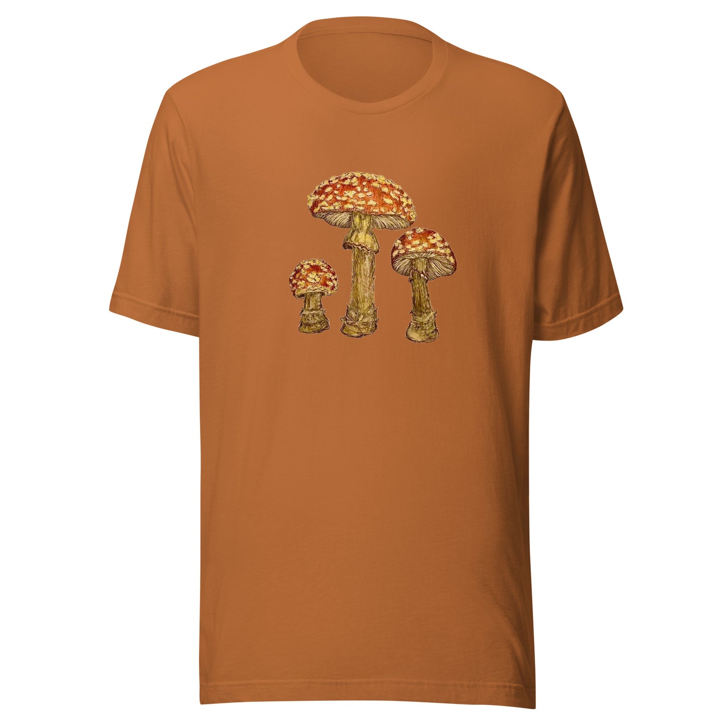 Peach fly agaric - Amanita persicina Unisex tee