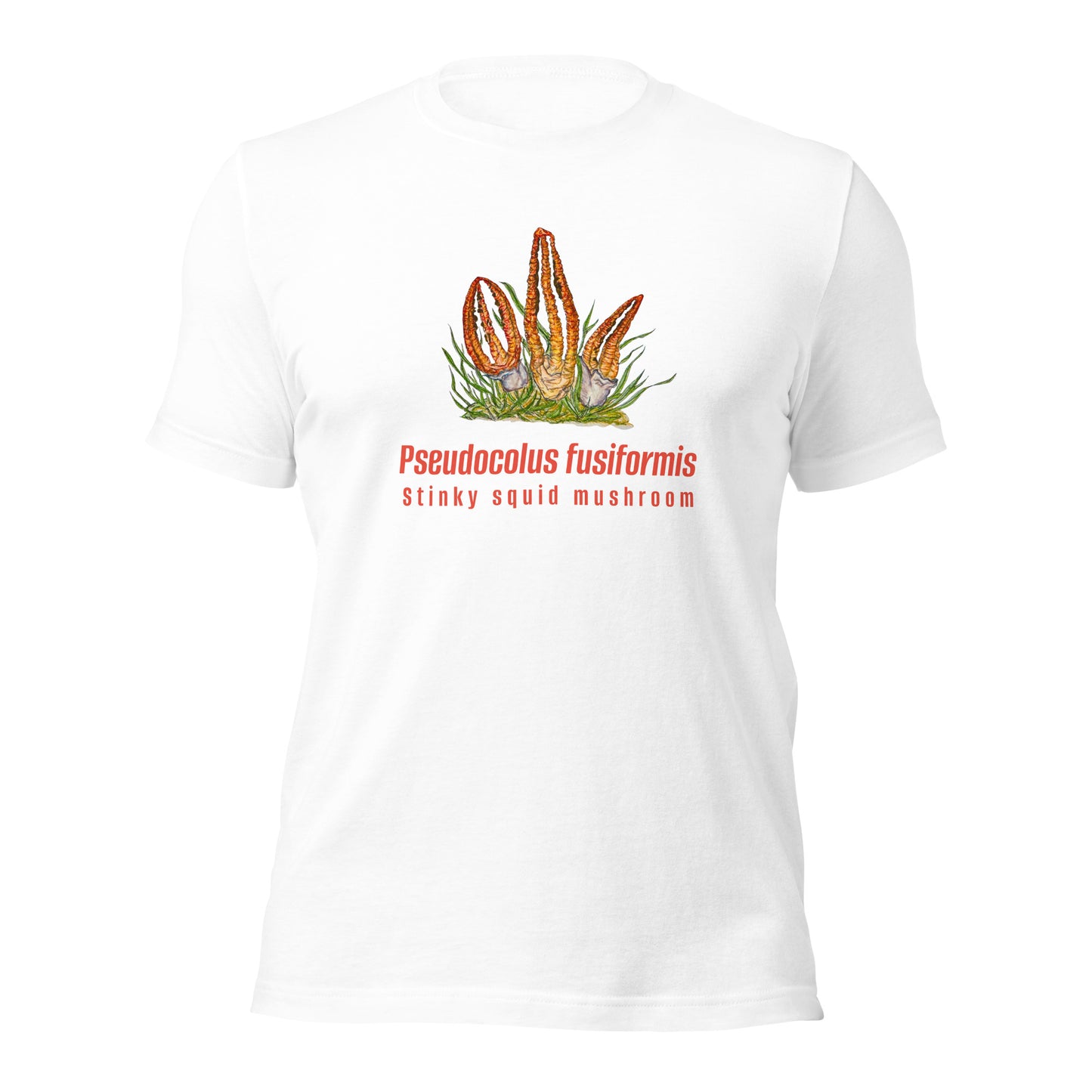 Stinky squid mushroom Unisex T-shirt