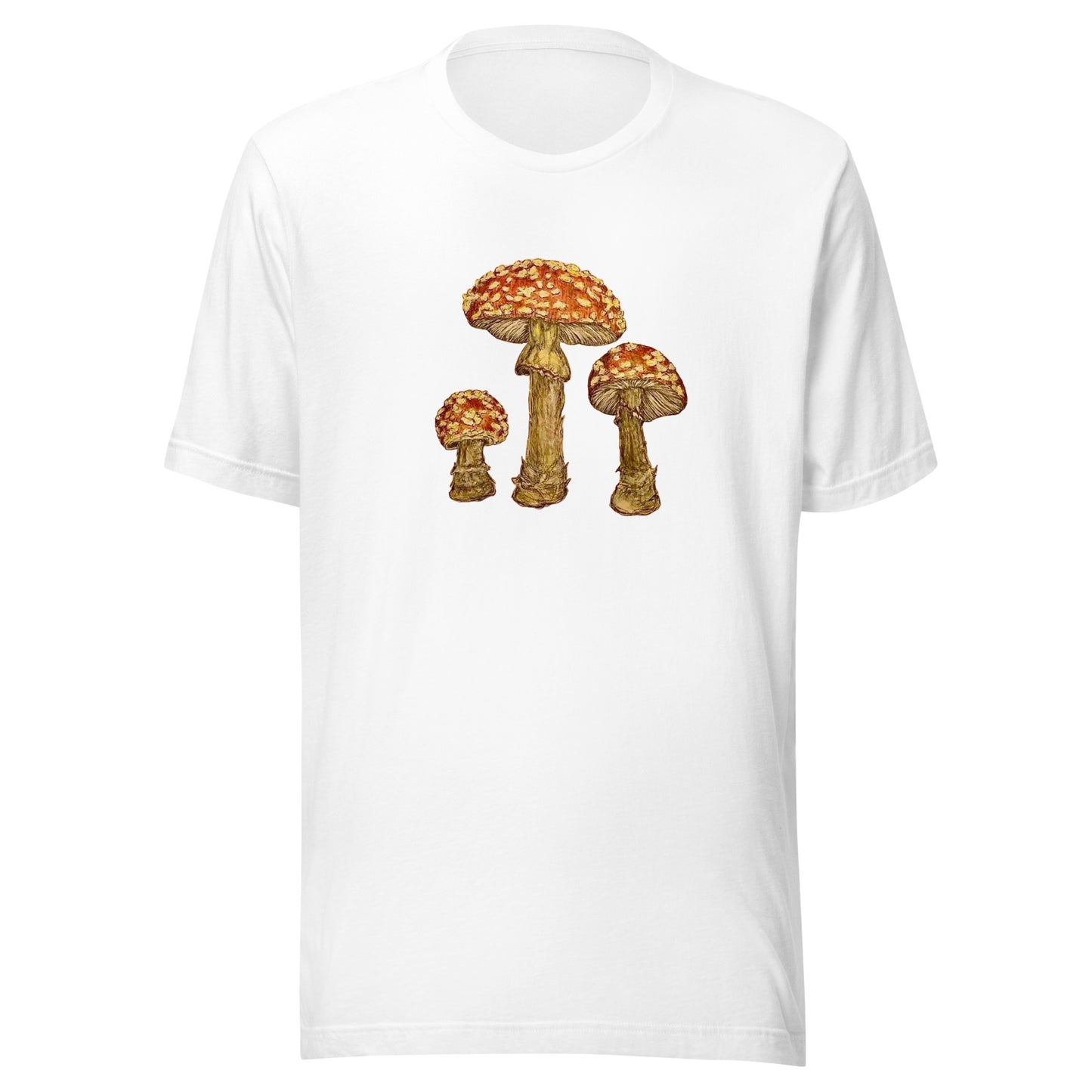 Peach fly agaric - Amanita persicina Unisex tee