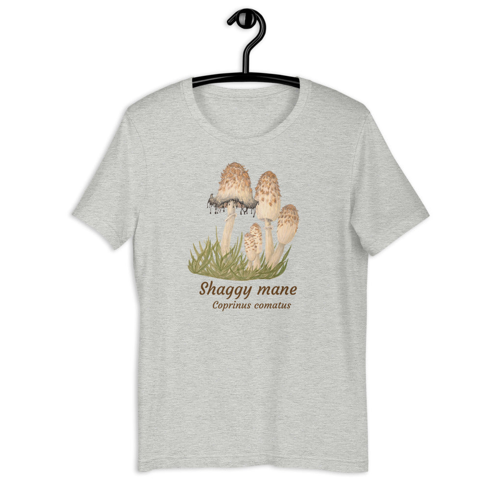 Shaggy mane - Coprinus comatus Unisex tee