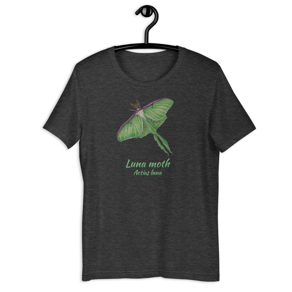 Luna moth - Actias luna Unisex tee