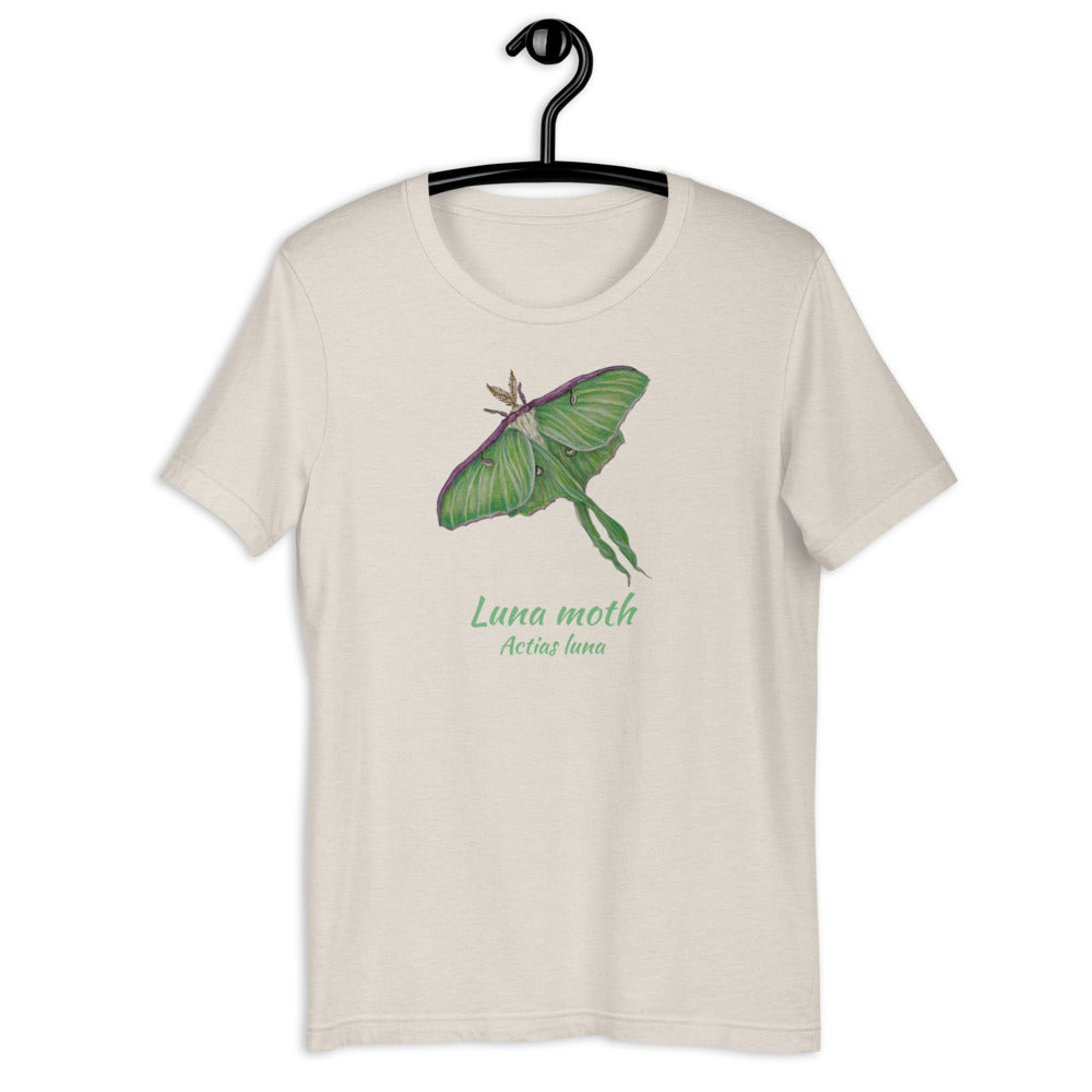 Luna moth - Actias luna Unisex tee