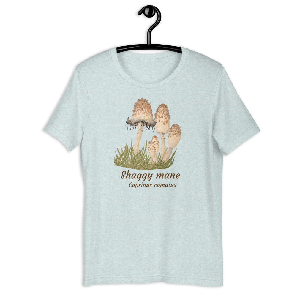 Shaggy mane - Coprinus comatus Unisex tee