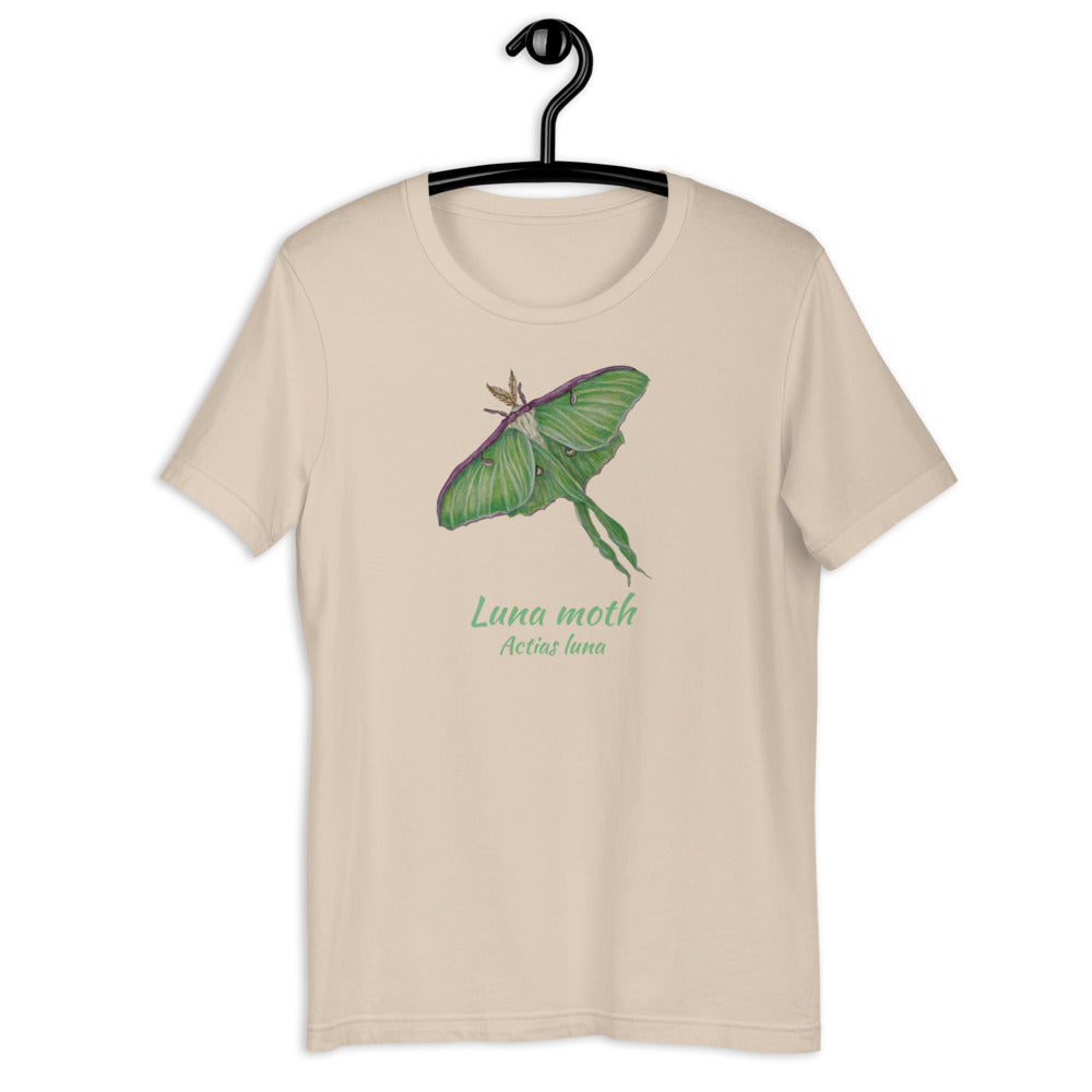 Luna moth - Actias luna Unisex tee