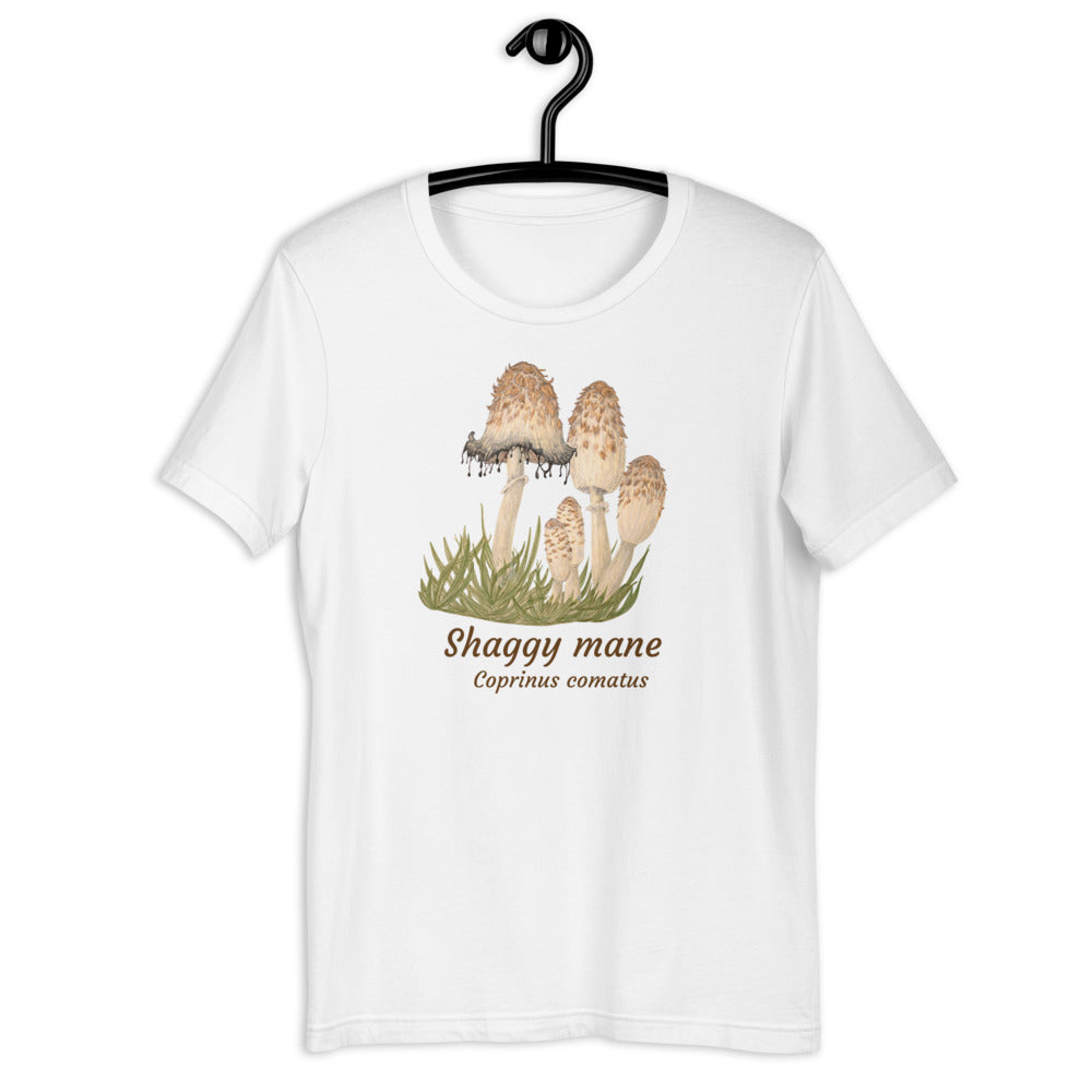 Shaggy mane - Coprinus comatus Unisex tee